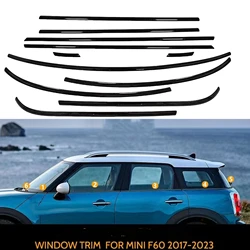 For MINI Cooper F60 2017-2023 4 Door Car Exterior Window Moulding Decorative Trim Seal Strip