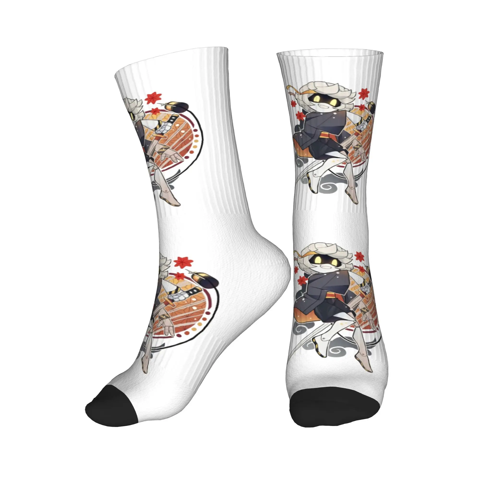

Cute Printing Murder Drones N Socks for Women Men Stretchy Summer Autumn Winter Crew Socks