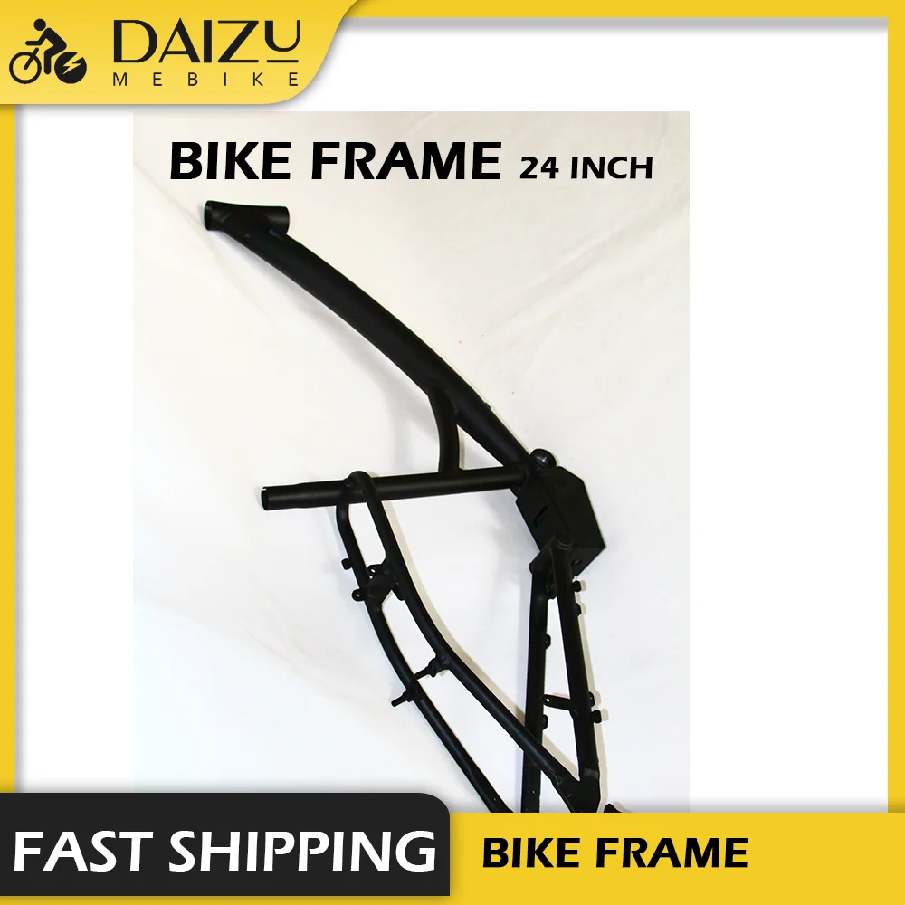 

Cycling for Women Bicycle Frame 24 Inch Aluminum Alloy Bike Accessories Lady City Bike Black cuadro bicicleta 26 pcs Ebike