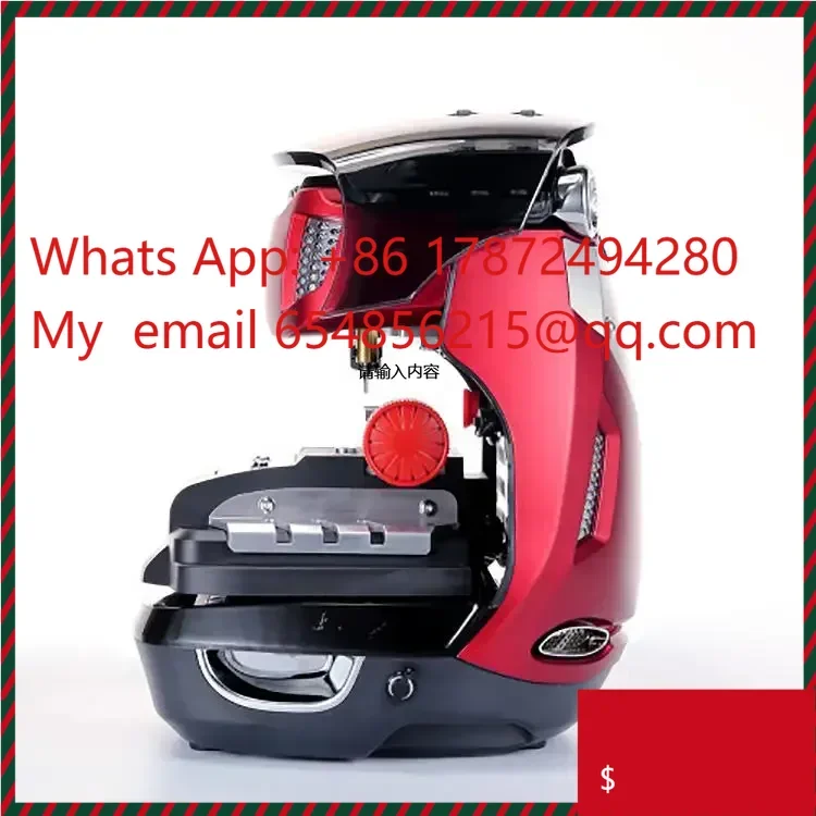 Newest Android Via Blutoth V8/X6 2m2 Tank Automatic Car Key Cutting Machine