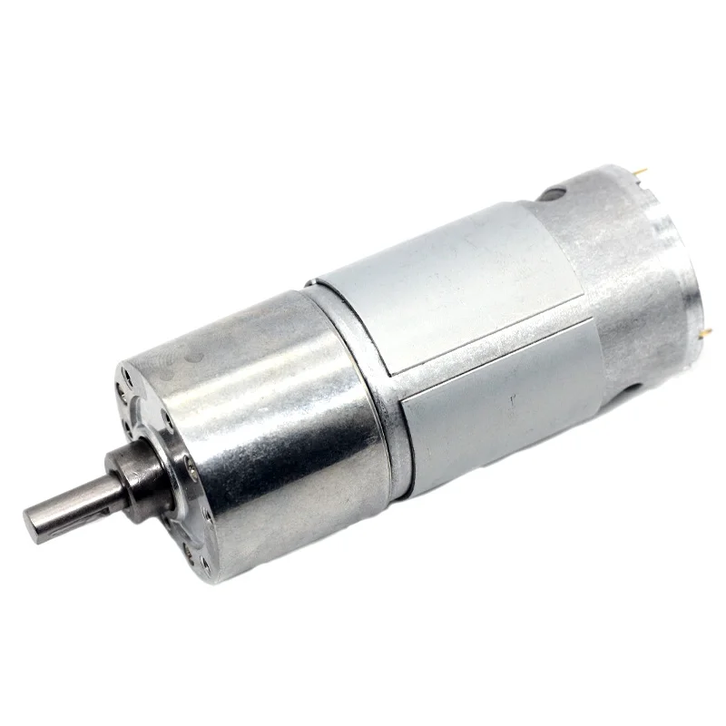 AOLONG JGB37-555 12V 24V 10-1280RPM 37mm High Torque Small DC Reducer Motor For Pet Feeders