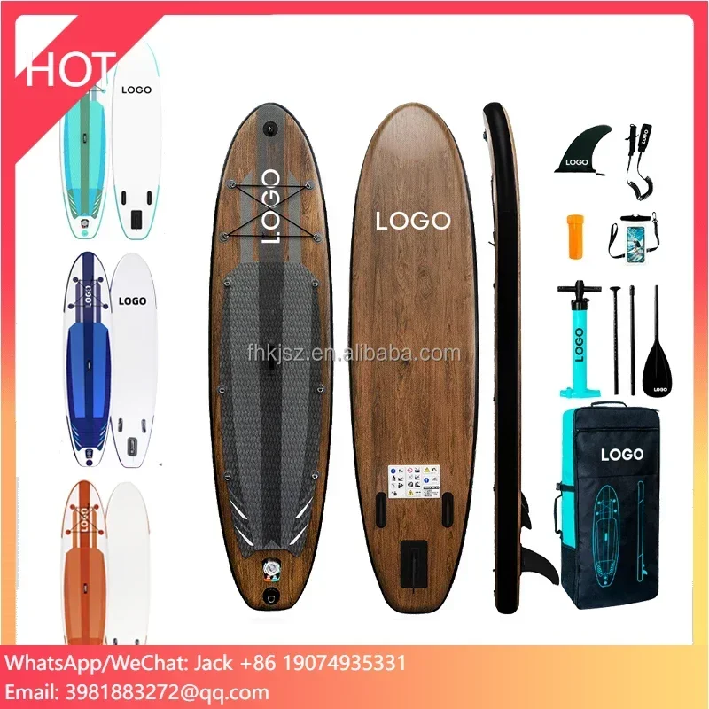 10'6*32*6 Non-Slip Foldable Sup Boards Inflatable Stand Up Paddle Board With Sup Accessories For Adults&Youth