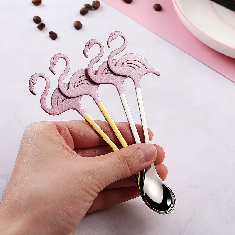 Creative Stainless Steel 304 Coffee Spoon Dessert Stirring Hanging Cup  Spoon Kitchen Utensil Short Sleeve T-Shirt