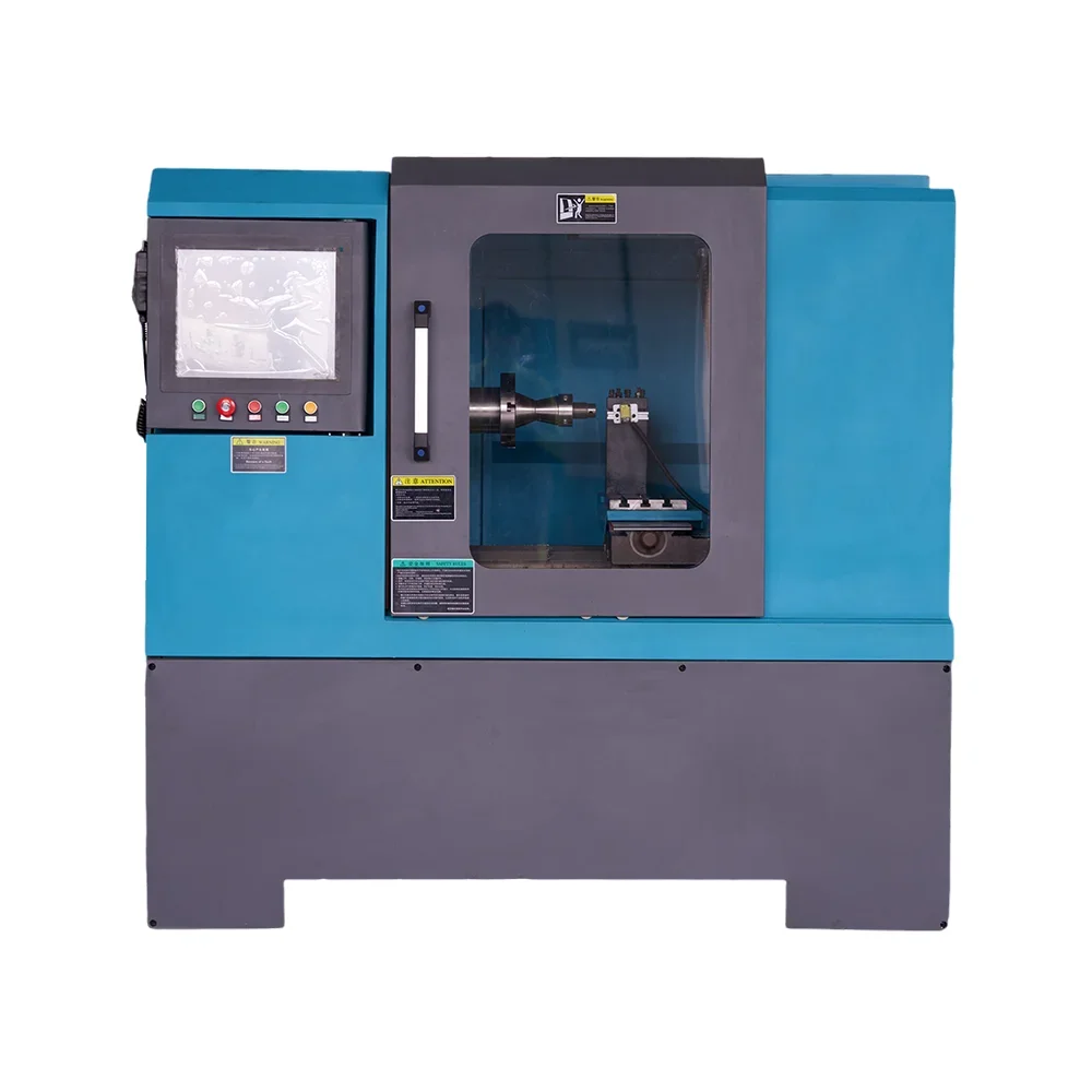 High precision using the best spare parts CNC wheel diamond cutting machine/wheel repair lathe