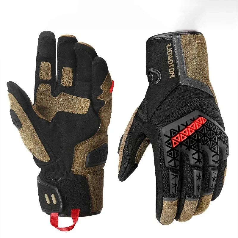 Full finger touch screen motorcycle gloves accesorios motocross outdoor TPR protector gloves climbing Guantes cycling sport item