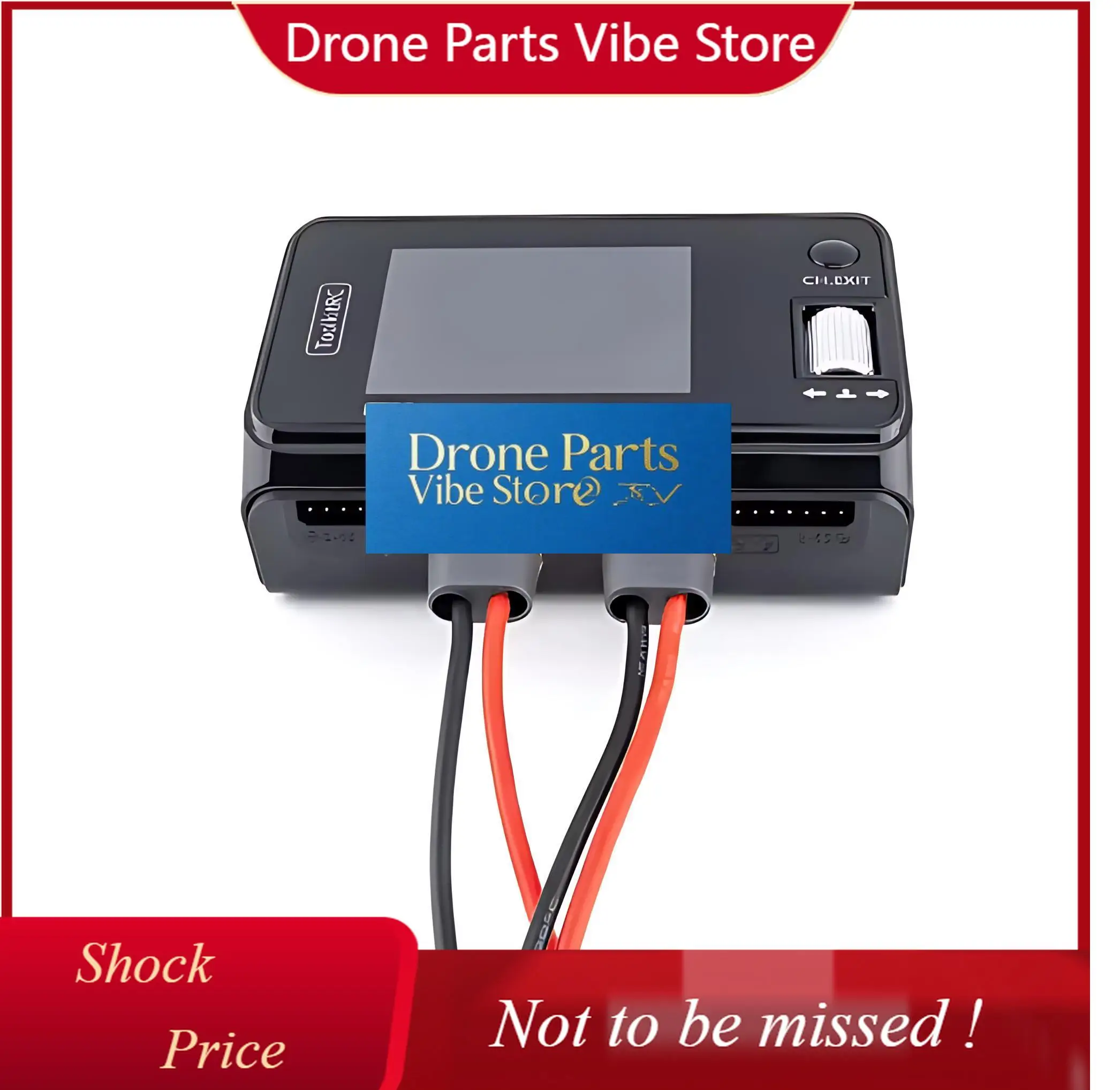 

DParts1ToolkitRC M6D 500W 15A DC Dual Channel MINI Smart Charger Discharger With Power Supply For 1-6S Lipo Battery FPV Drone
