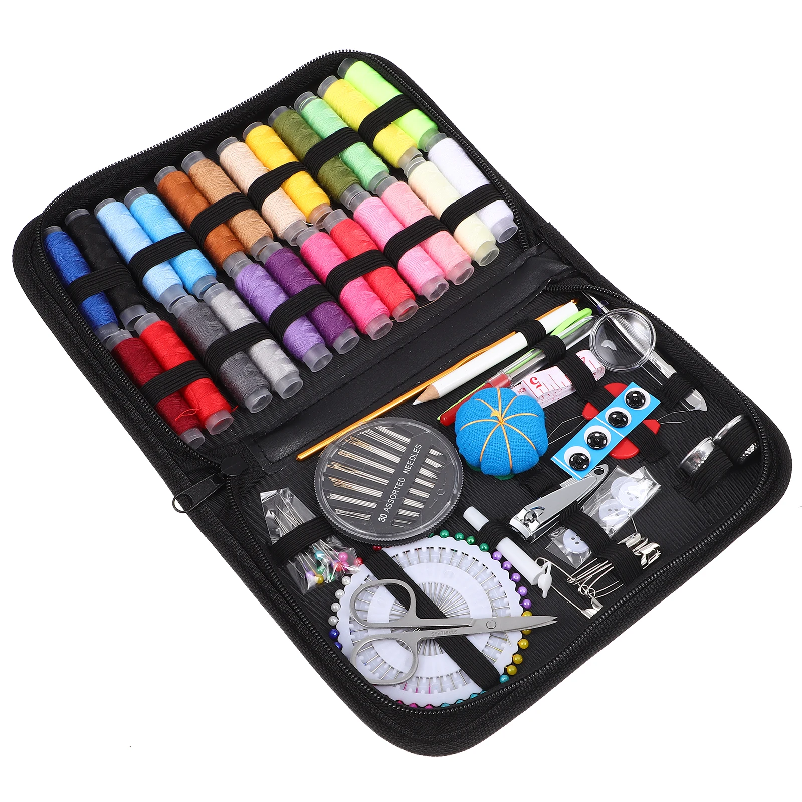 

Sewing Kit Set Supplies Needle Bag Thread Tools Stitch Travel Accessories Storage Portable Practical Craft Clothes Making