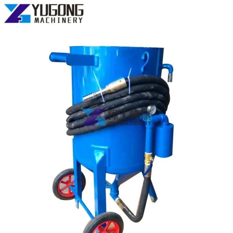 New Tip Sand Blaster Sandblast Equipment for Sale Hight Pressure Wet Dry Sand Blasting Machine Industrial