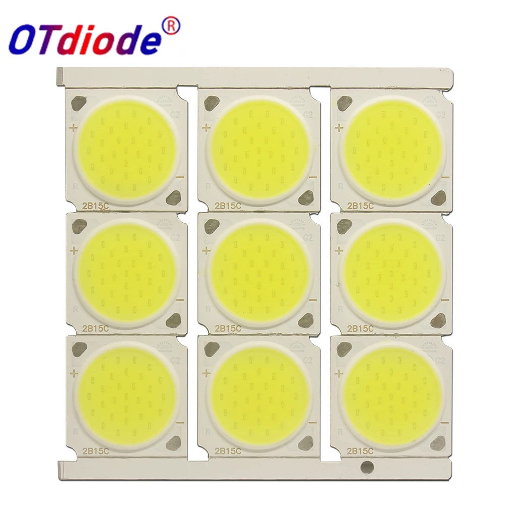 

10-50pcs 15W 18W 30W 36W 1919LED COB Chip Diode Bead DC45V 54V 90V 108V 250mA Bulb Warm Cold White For DIY Downlight Panel Light