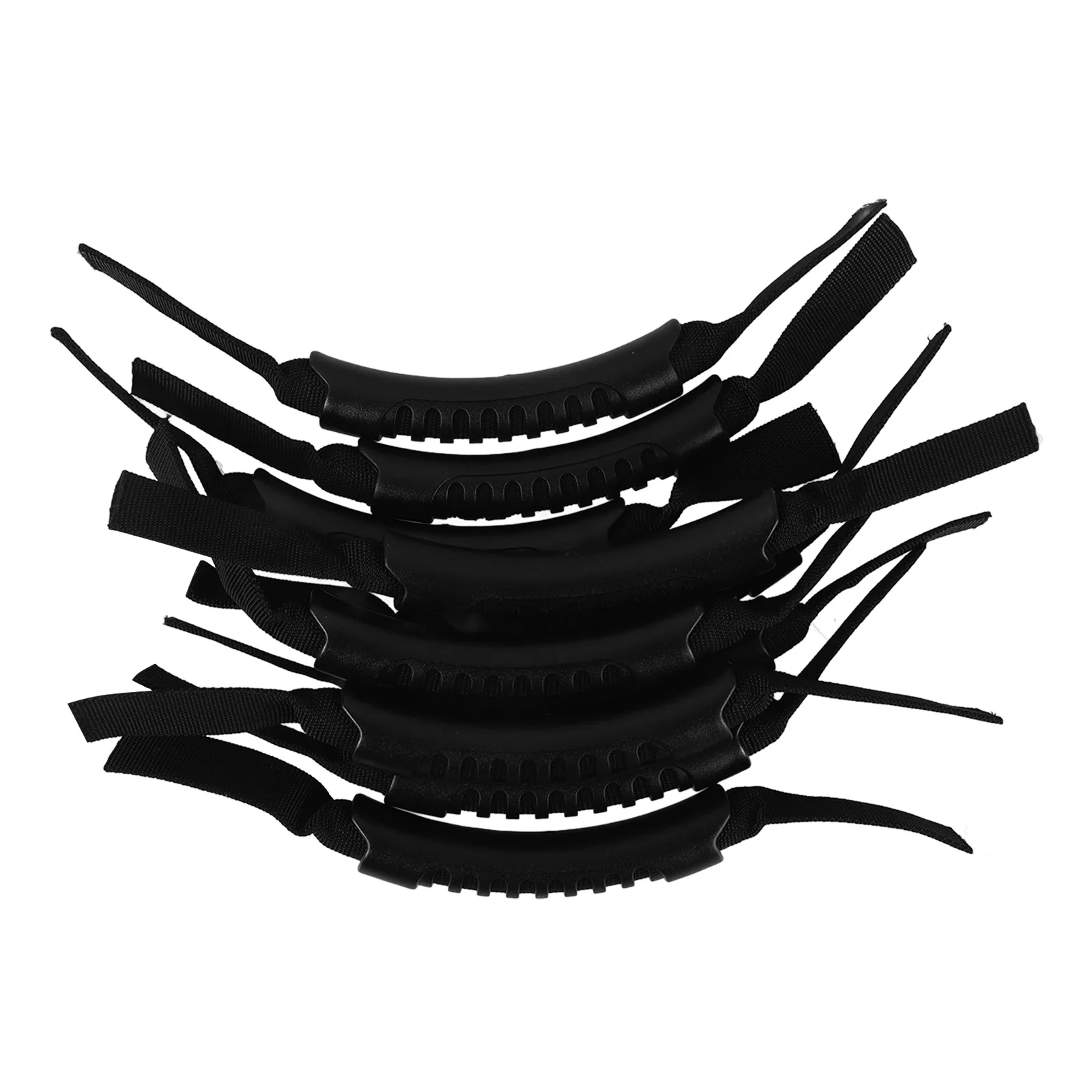 

10Pcs Kayak Side Mount Handle Nonskid Groove Design Easy to Install for Boat Supplies Inflatable Boat Accessories