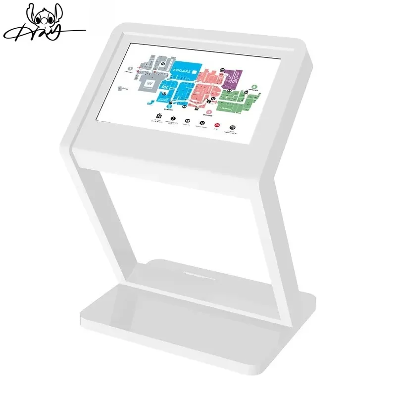 32-65 Inch 4K HD LCD Touch Screen Advertising Display Self-Service Exhibition Wayfinding Kiosk for Hotel Interactive Digital