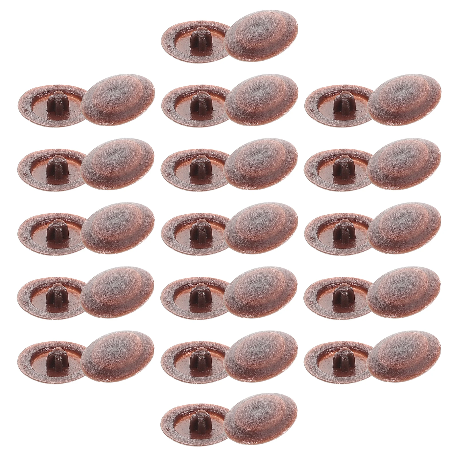 

500 Pcs Decorative Plastic Caps For Screws Cover Decorative Screw Covers Durable Plastic Cross Design Protective Nut Caps Button