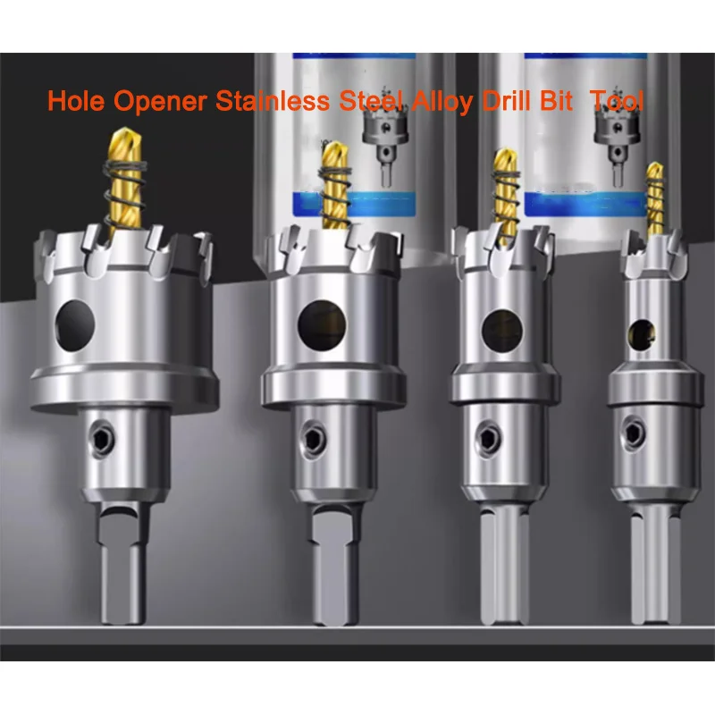 

1pcs Hole Opener Stainless Steel Alloy Drill Bit Shank Diameter 10/12/13mm Alloy teeth 3/4/5/6/9/12/18/21/24/27/30/33T