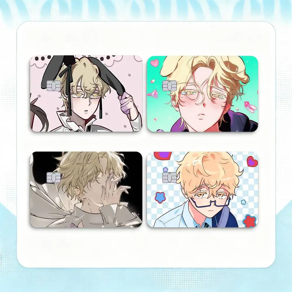 Anime Alien Stage Luka  Credit Card HD Stickers Small Chip Waterproof Sticker Game Card Decal Gift