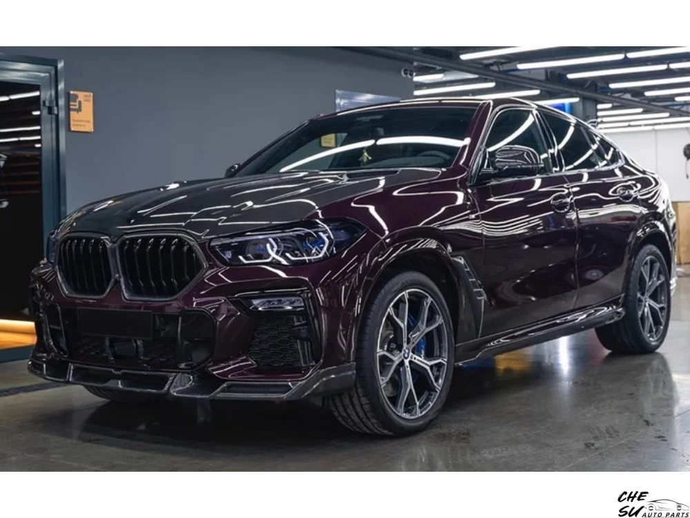Upgraded LD Style Forged Carbon Fiber Small Surround Body Kit for BMW X6 G06, Customized Car Kit, Car Supplies, Car Tools