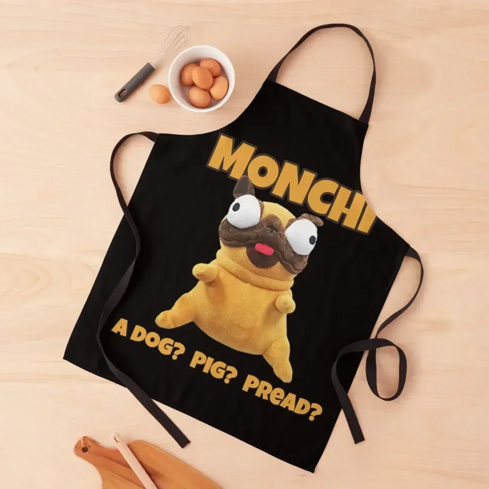 

Monchi a dog Pig Pread the Mitchells Vs The Machines Apron kitchen item Teacher Men kitchen Apron