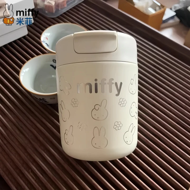 

В наличии: Термокружка Miffy, портативная, из нержавеющей стали 316, классическая, очаровательная, коллекционная, подарочная серия, украшения