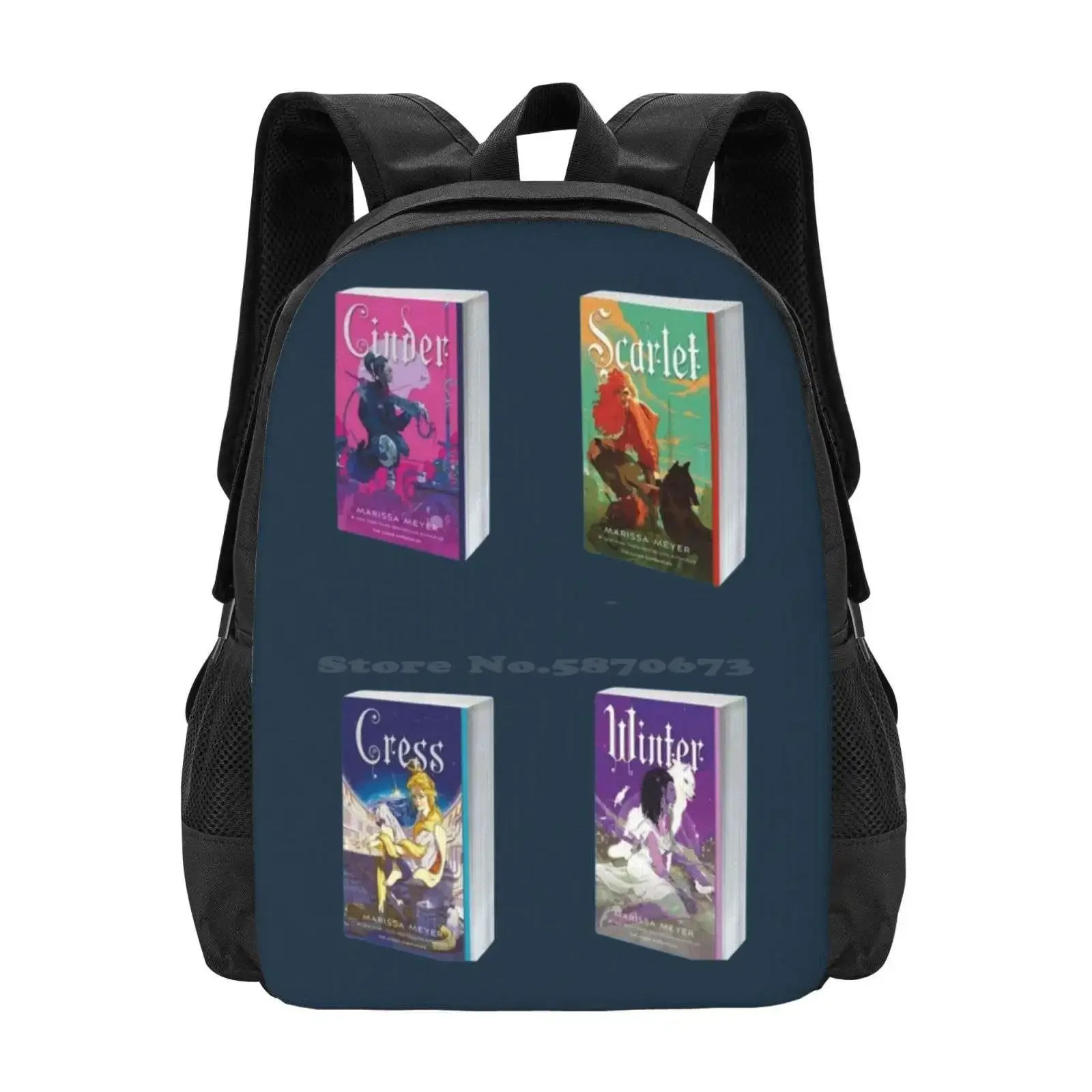 

Lunar Chronicles Hot Sale Schoolbag Backpack Fashion Bags The Lunar Chronicles Cinder Cress Scarlet Thorne Winter Marissa Meyer