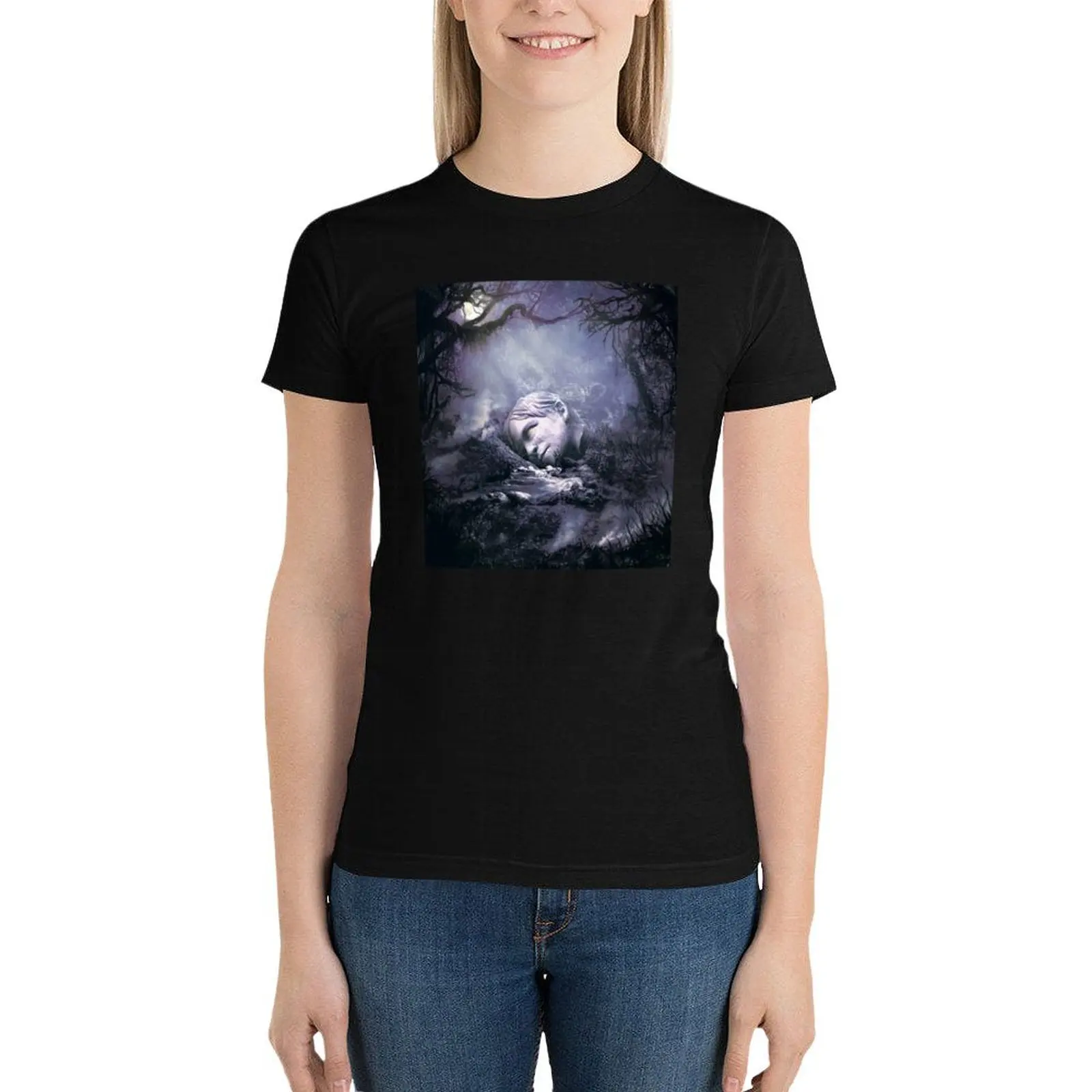 

Autumn T-Shirt vintage clothes graphics t shirts for Women