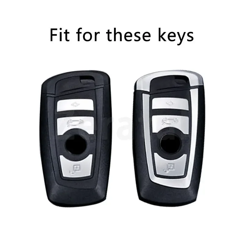 ل BMW F20 F30 G20 F31 F34 F10 G30 F11 X3 F25 X4 I3 M3 M4 1 3 5 سلسلة بولي Leather الجلود حامل مفتاح السيارة غطاء قذيفة فوب بدون مفتاح
