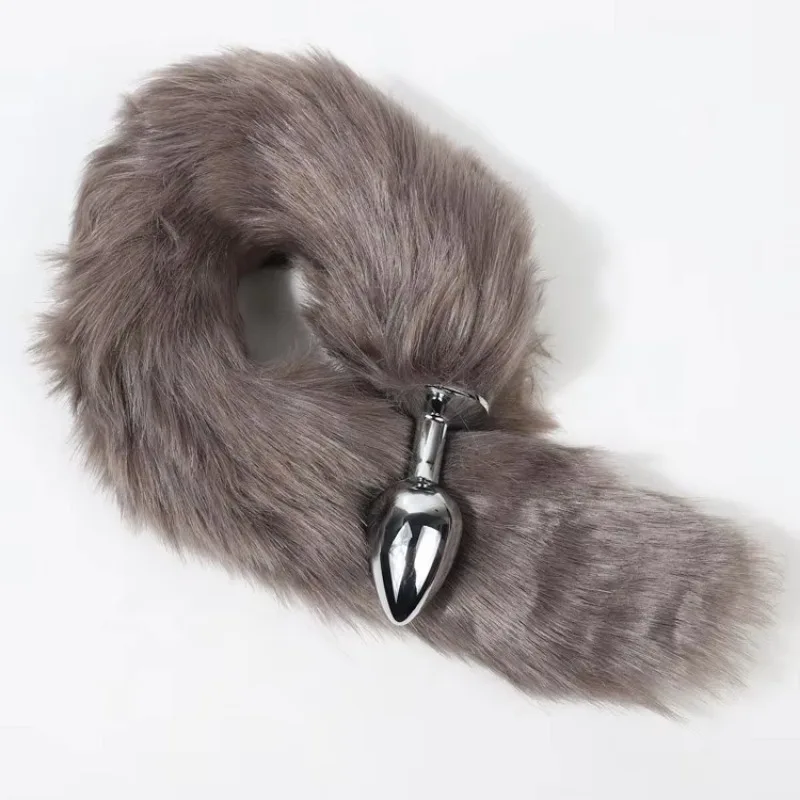 رخيصة المكونات الشرج المعادن مثير Foxtail الشرج المكونات لعب الأدوار لعبة الجنس الذكور والإناث المكونات الشرج لعبة الكبار زوجين لعب الجنس لعب