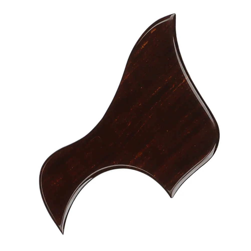 Pickguard en Grain de bois pour guitare électrique acoustique, plaque à gratter Folk, forme de protection en PVC, excellente Texture