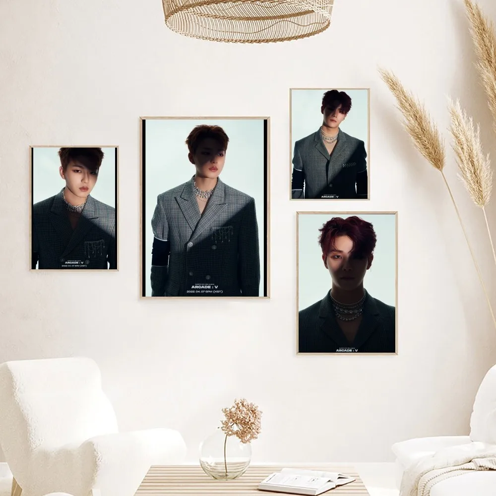 Kpop Boy Bands Ghost9 Poster Paper Print Home Decorative Painting Bedroom Bedside Wall Sticker Living Room Cafe Entrance Mural