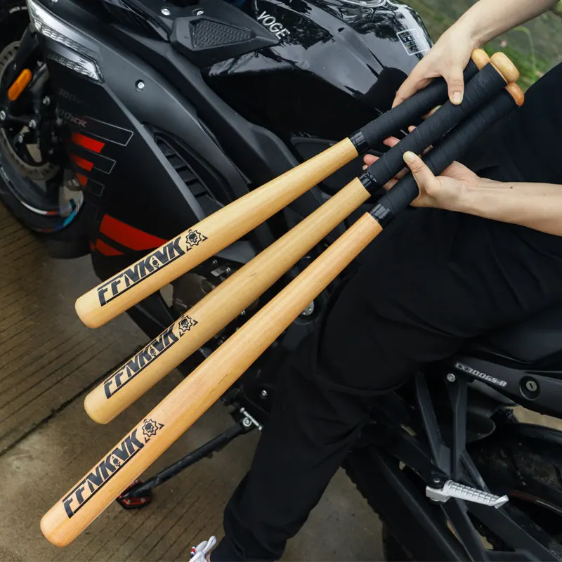 

Solid Hardwood Baseball Bat Car Outdoor Training Stick