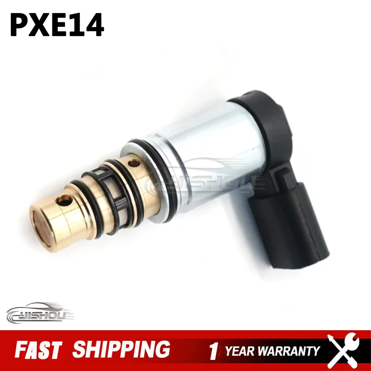 PXE14 AC Compressor Control Valve Fit For Toyota For Sunair EV-019 Fit For Volkswagen Jetta Sanden MK5 MK6 PASSAT 1K820859F