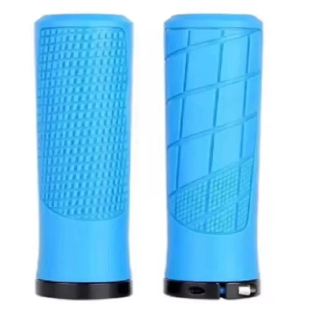 Guidão de borracha com travamento para bicicletas de montanha، plastico rigido، antiderrapante e àdah de choque، acessorias d
