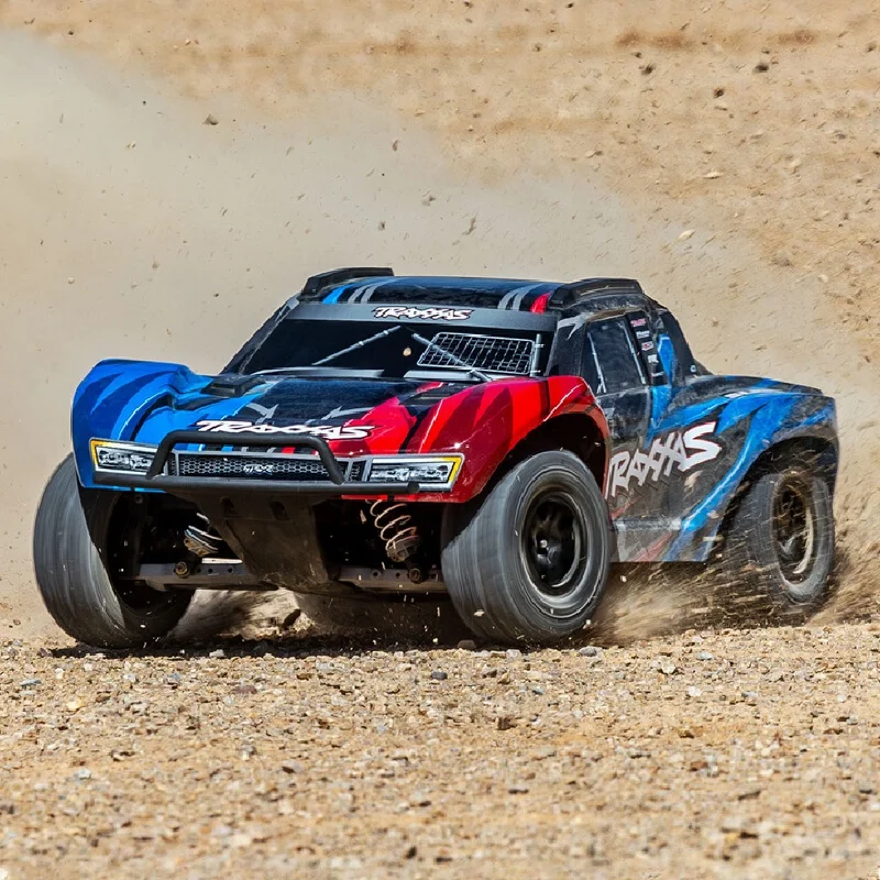 TRAXXAS Slash 4X4 8454-4 1/10 Brushless 4WD RC Short Course Truck Low Center of Gravity Off Road RC Car Hobby Halloween gift