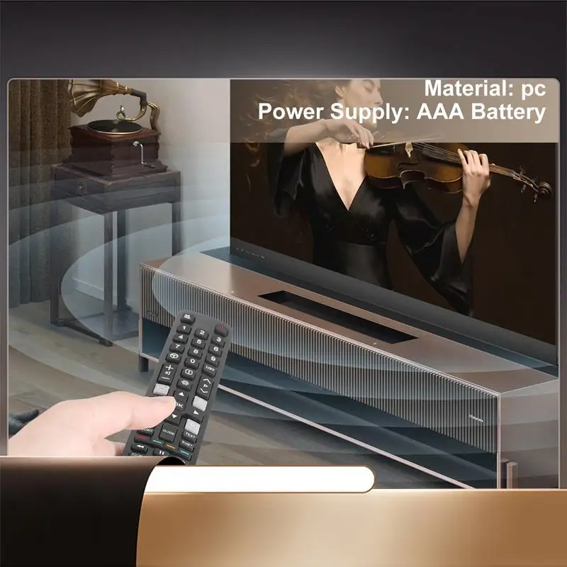 Controle remoto de TV para TCL ARC802N YUI1 49C2US 55C2US 65C2US 75C2US 43P20US-N35R