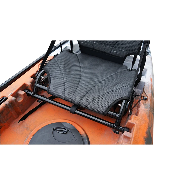 Novo estilo venda quente barco de pesca de dois lugares oceano caiaque em tandem pesca de 2 pessoas