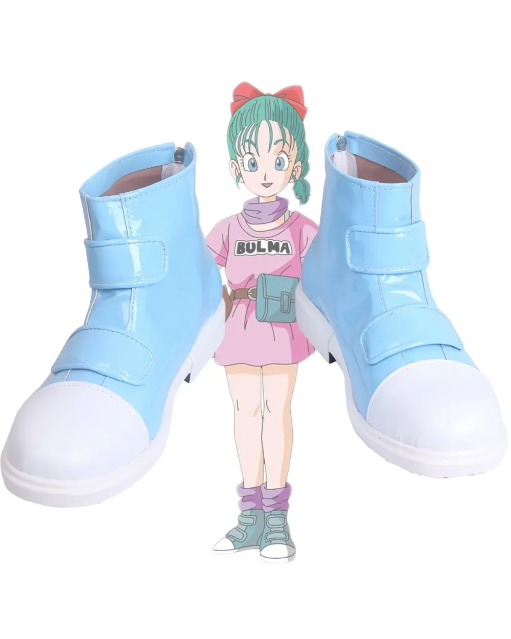 

Bulma Cosplay Boots Blue Shoes Custom Made Any Size