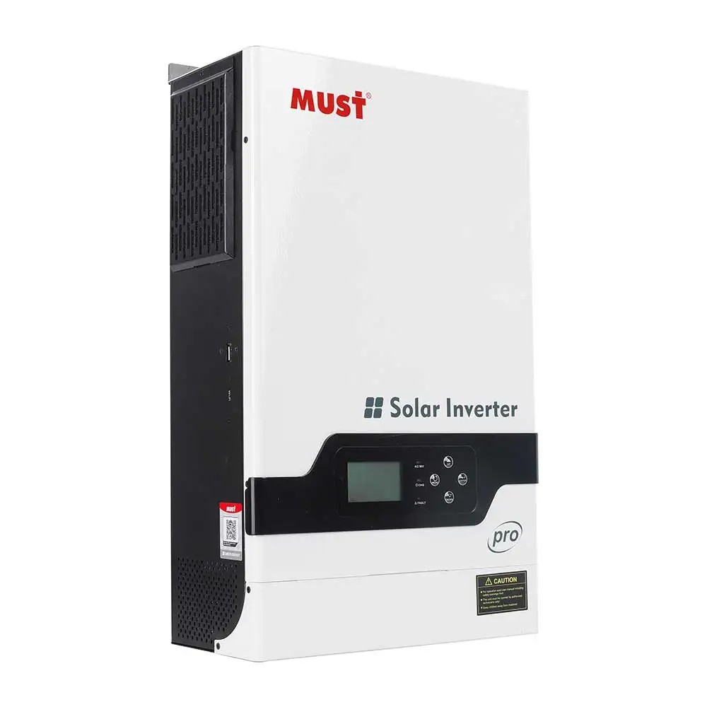 MUST PH1800 PRO 450V 5.2KW 48V On Off Grid Inversor solar híbrido Entrada fotovoltaica 6000W MPPT 100A Cargador Modo SUB