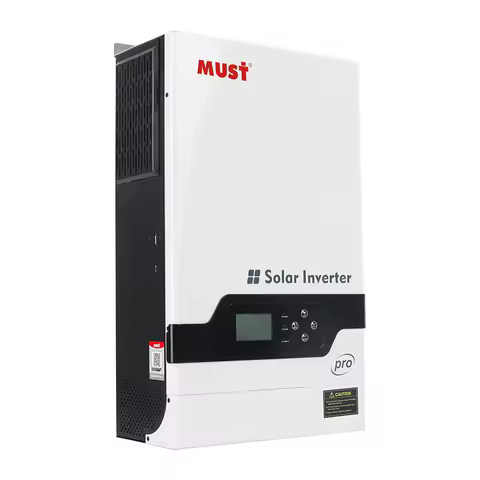 MUST PH1800 PRO 450V 5.2KW 48V on Off Grid Hybrid Solar Inverter PV Input 6000W MPPT 100A Charger SUB Mode
