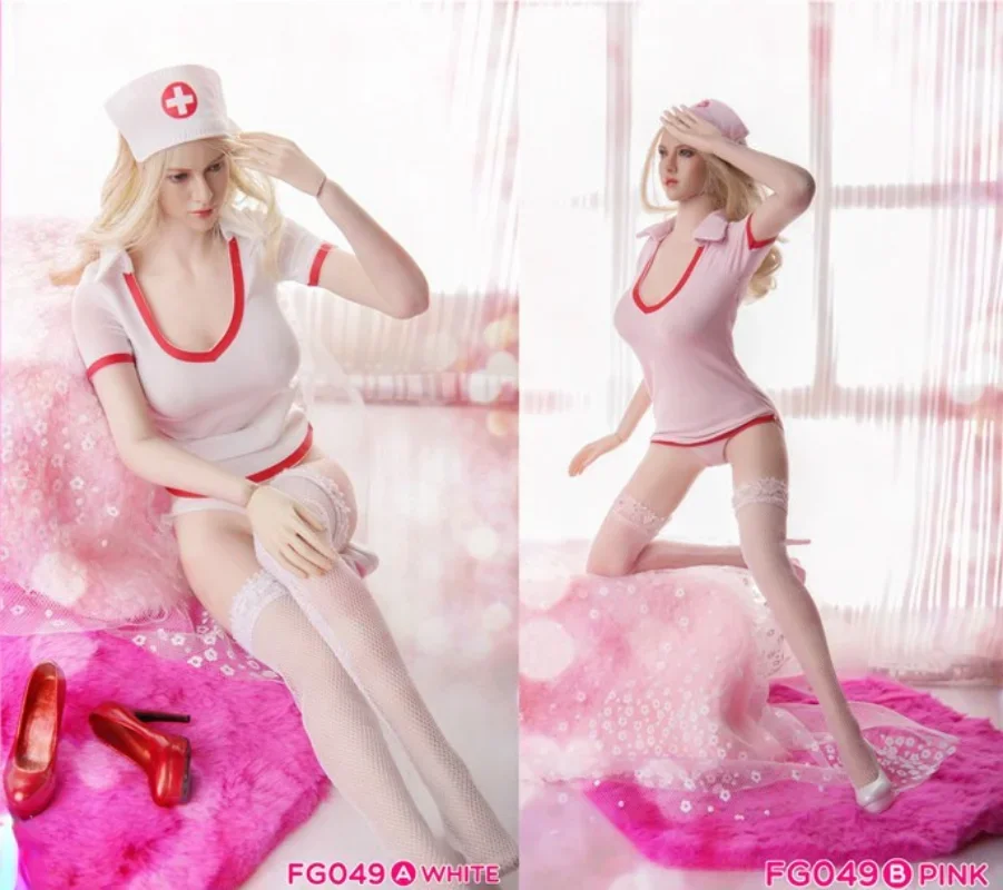 

1/6 Scale FG049 Nurse Uniform Set Model for 12'' Female