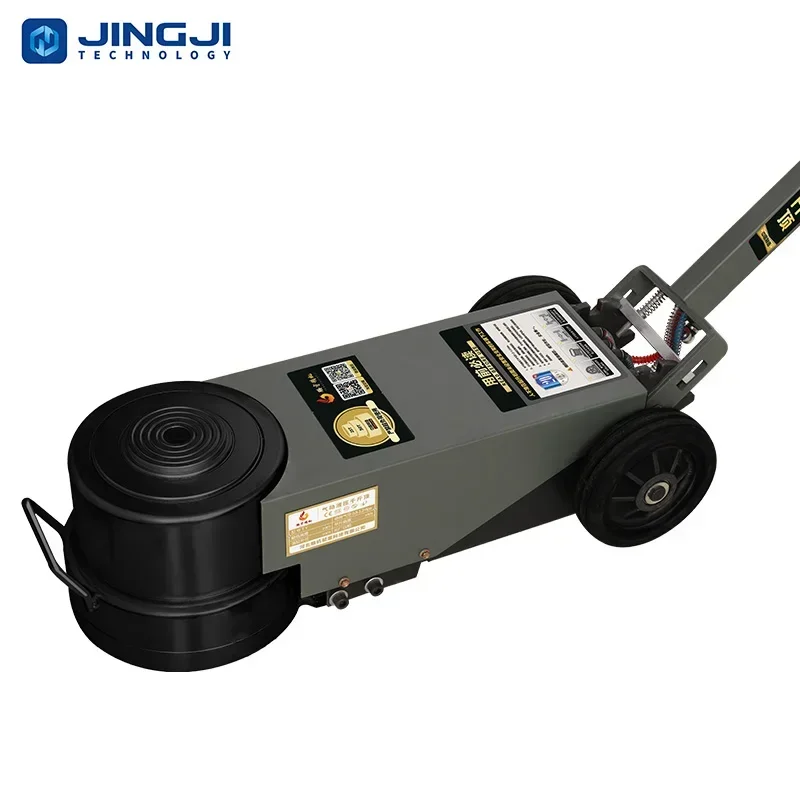 Heavy Vehicle Horizontal Jack 50T Truck Lift Air Pneumatic Hydraulic Bottle Truck Jack