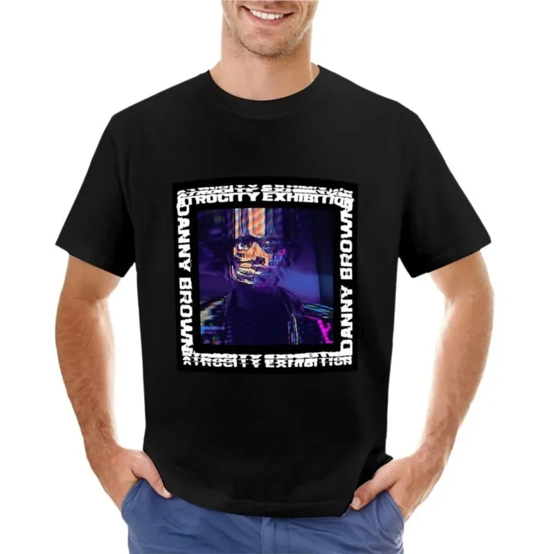 Danny Brown - Atrocity Exhibition T-Shirt Short sleeve tee T-shirt short summer tops mens vintage t shirts