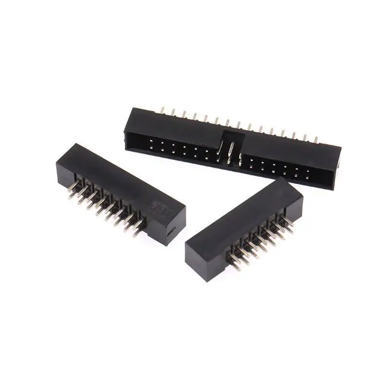 2~5~10 Stück einfache Bullhorn-Buchse 2,0 mm gerader Pin JTAG-Kabel DC3-6P 8P 10P 16P 20P 34P 40P 50P – Detail 3