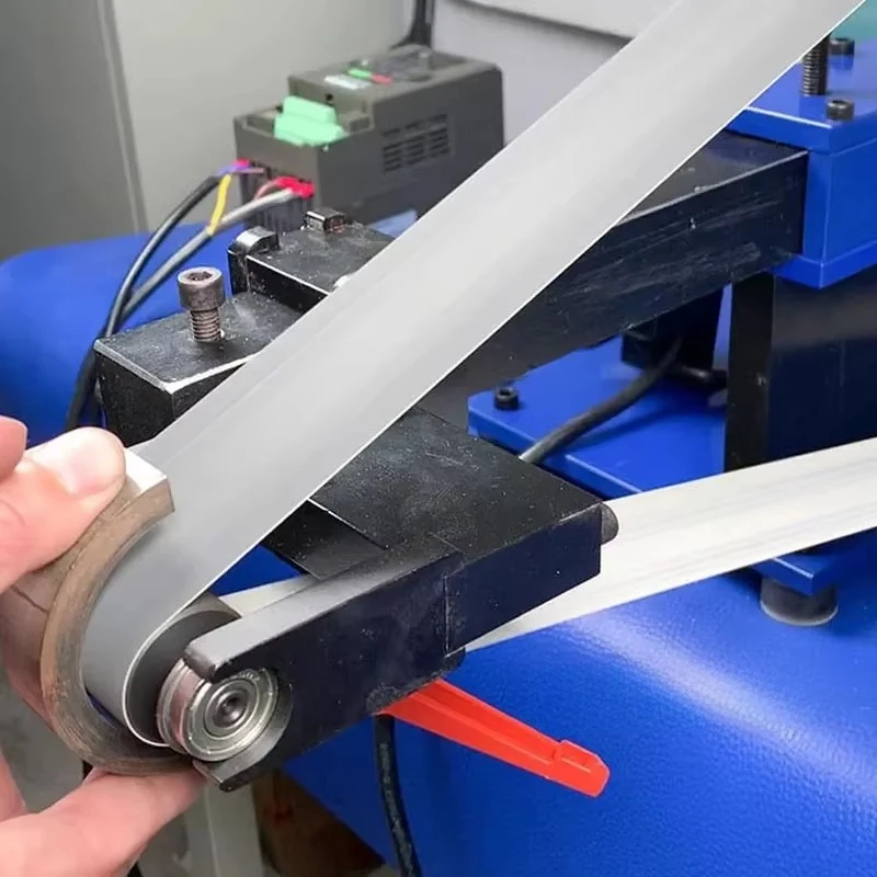 Electric Belt Sander Grinding Polishing Machine Variable/Constant Speed 3 Mode Belt Grinder Knife Making Polishing Tool 2.2KW view 6