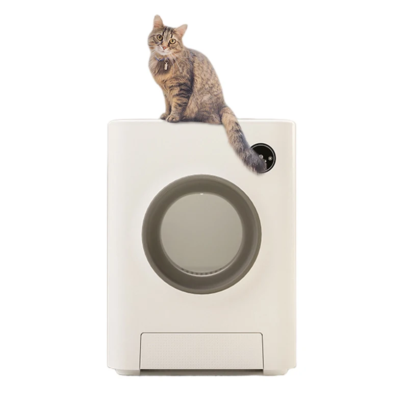 

STLF App Remote Control Odor Removal Self Cleaning Cat LitterS Box Automatic Cat Toilet Littler Box for Multiple Cats