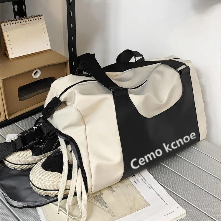 Summer New Oxford Cloth Dry and Wet Separation Large Capacity Fitness Swimming Bag Training Sports Handbag Travel Duffel Bag