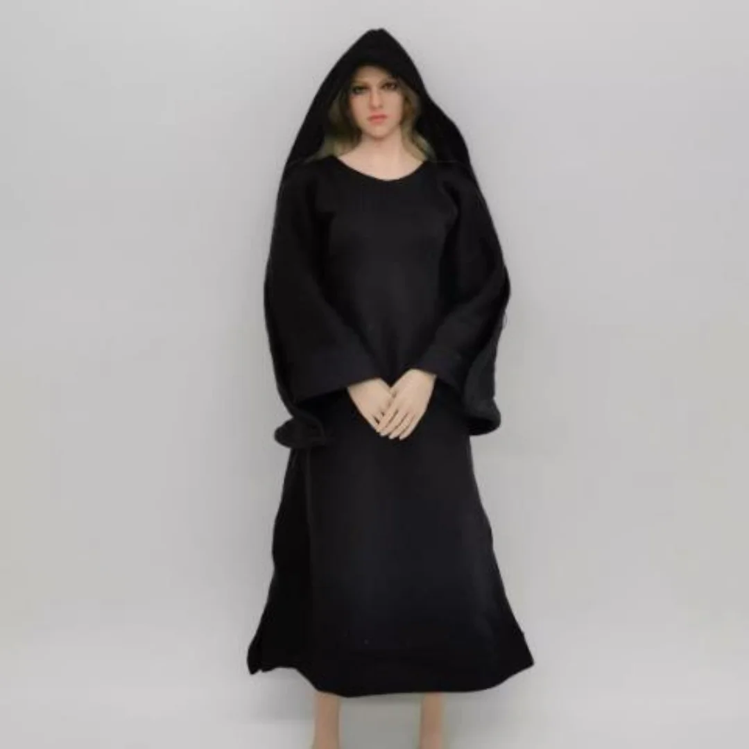 

1/6 Scale Nun hooded suit and robe Female Model for 12" Model for 12" Figure Toys Action Figure Body Model toys