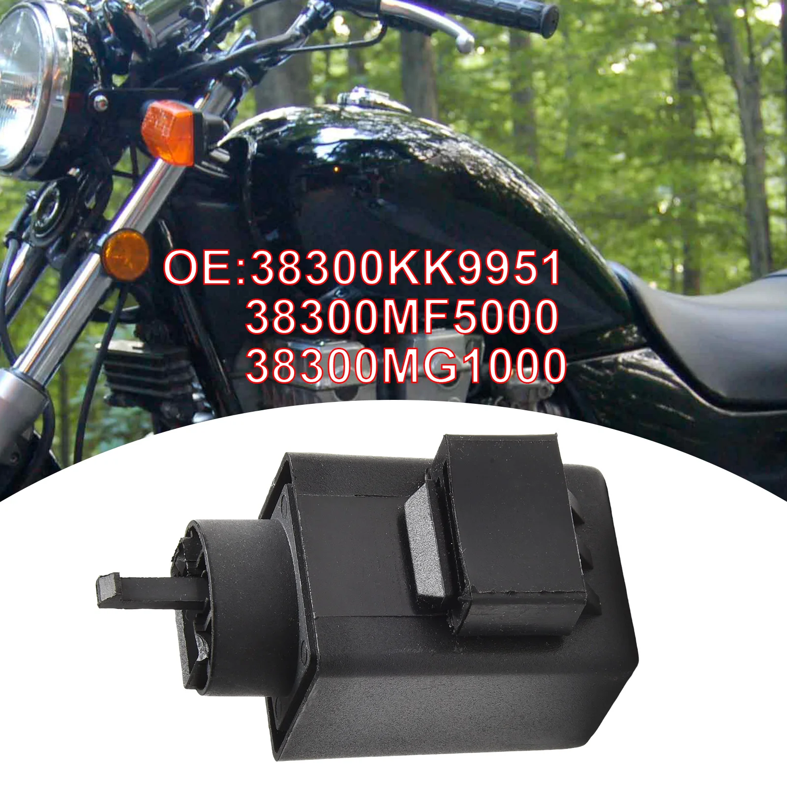 

3 Pin LED Indicator Flasher Relay For Honda CRF300L Fast Flash Fix 38300KK9951 Turn Signals Relay Replacement Parts