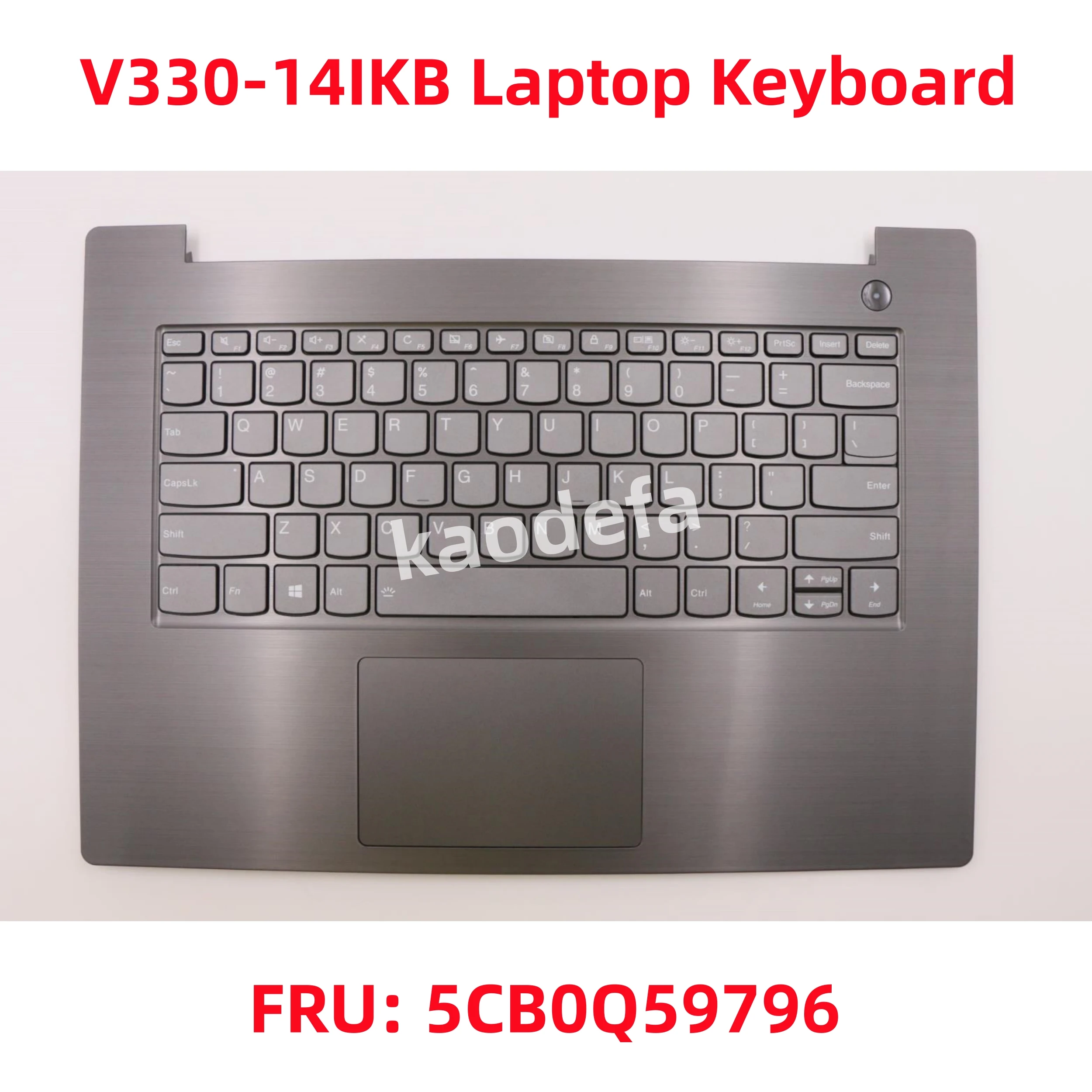 For Lenovo V330-14IKB / V330-14ARR Laptop Keyboard FRU: 5CB0Q59796