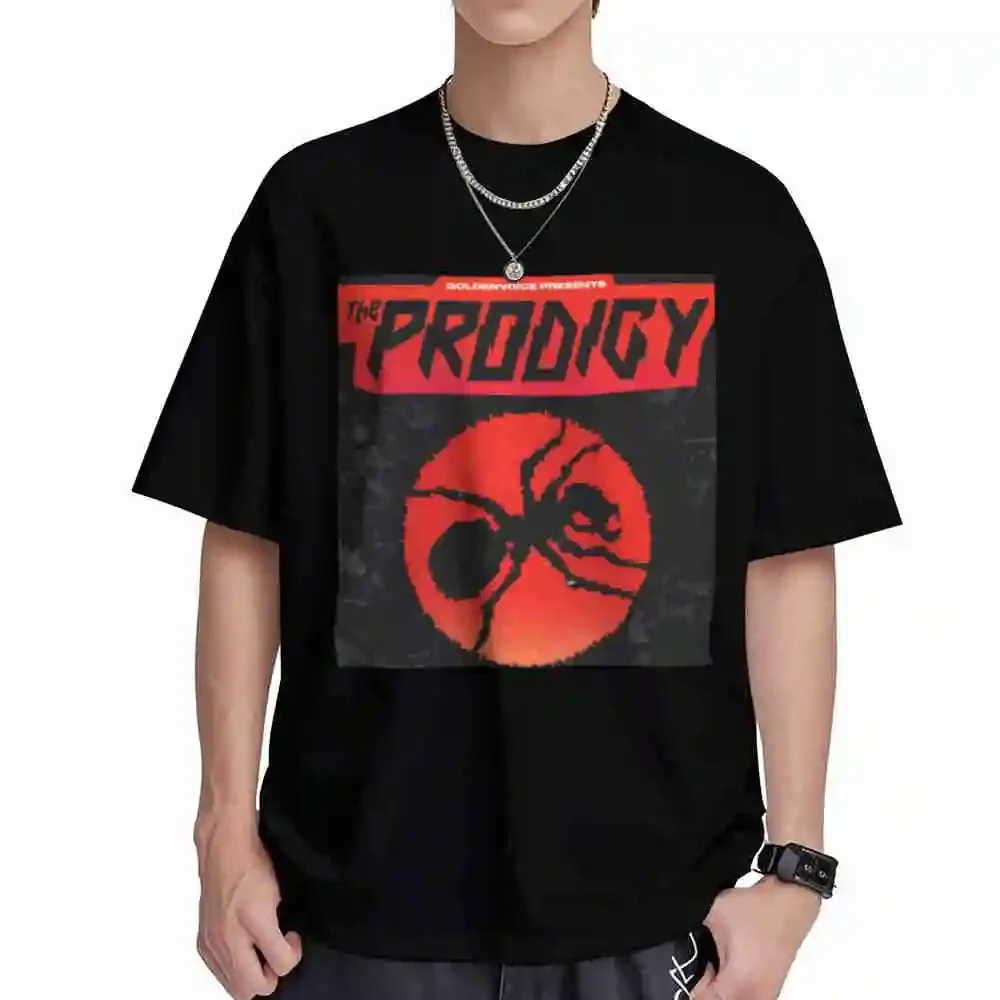 The Prodigy Band Live In USA Tour Short Sleeve Tee 100% Cotton T-Shirt