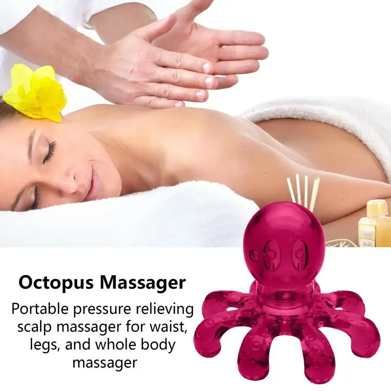 Расческа-Осьминог для массажа головы