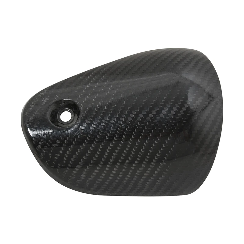 For HONDA CB190SS CB190 SS 2017 - 2022 Motorcycle Exhaust Pipe Escape Real Carbon Fiber Heat Shield Cover Insulation Anti-Scald