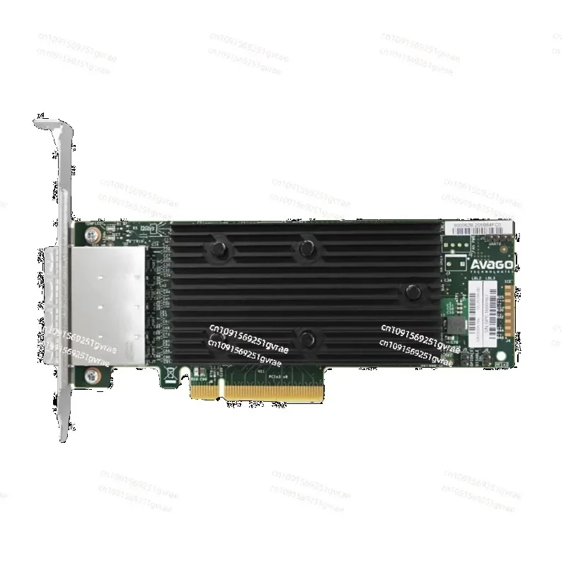 

LSI 9305-16E SFF8644 16-портовая сквозная карта HBA 12 Гбит/с, чип IT SAS3224